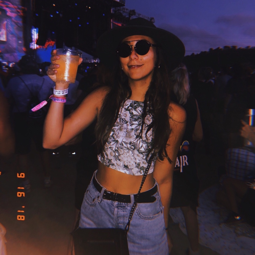 American Apparel Halter Backless Top
